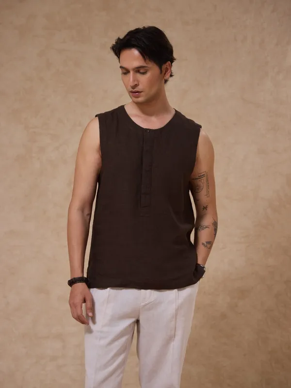 100%_Linen_Classic_Fit_Woven_Tank_Top