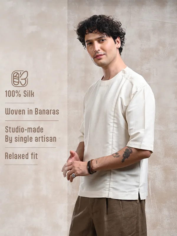 100%_Silk_woven_Tee