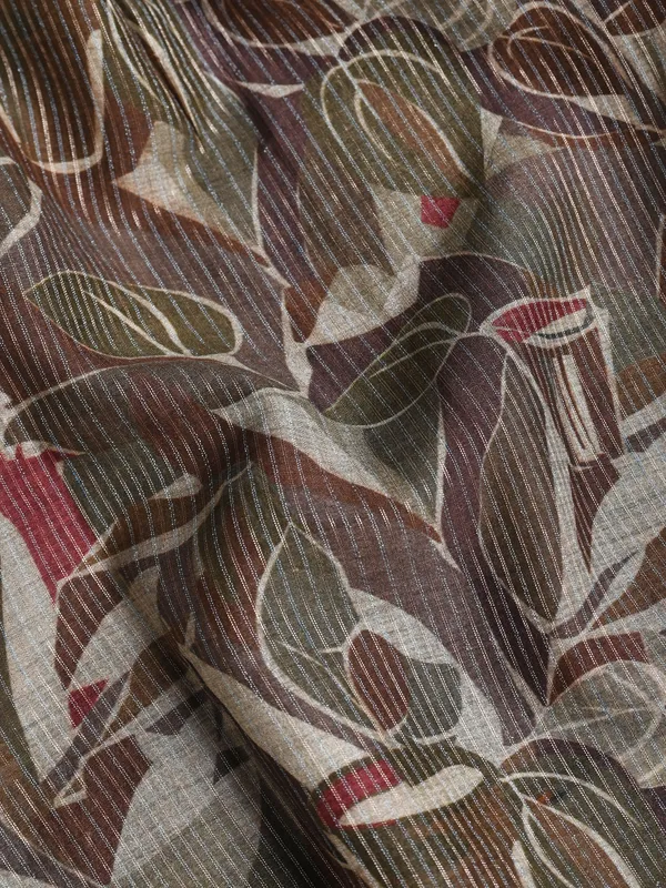 100%_Muga_Silk_with_zari_stripe_classic_fit_BuShirt_in_print