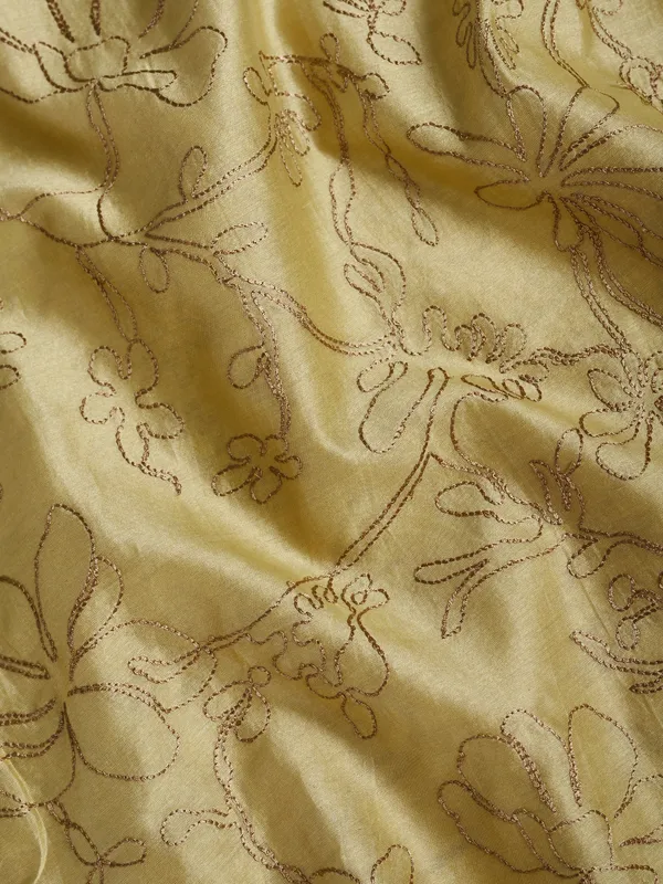 All_over_embroidered_Silk_cotton_classic_fit_short-kurta
