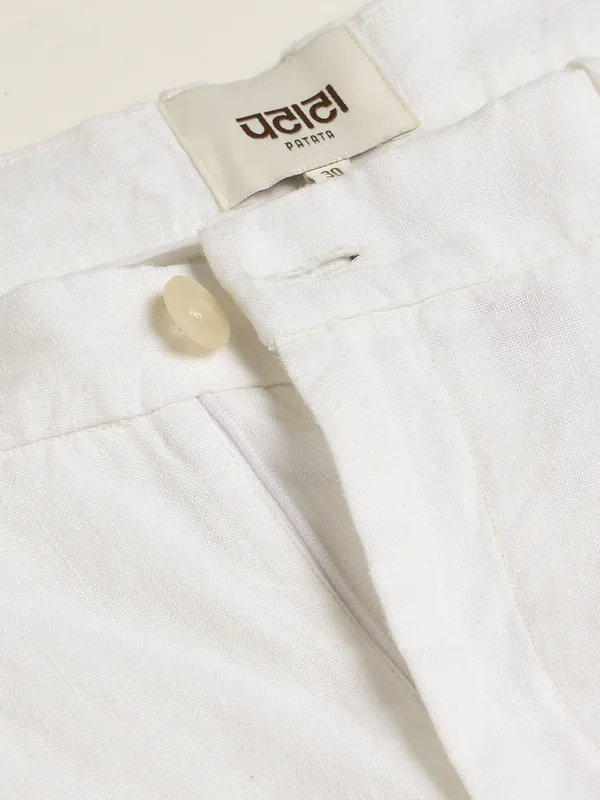 100%_Linen_Relax_Fit_Pleated_Trouser