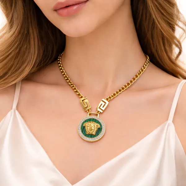 Elegant_Medusa_Pendant_Necklace_With_Greek_Key_Design_-_Gold_Tone_Fashion_Jewelry