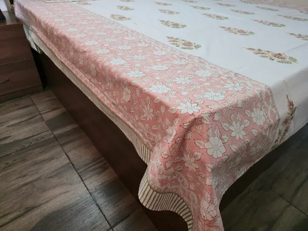 Floral_Hand_Block_Printed_Cotton_Bedsheet_With_Matching_Pillow_Covers_(108_X_108_inches)