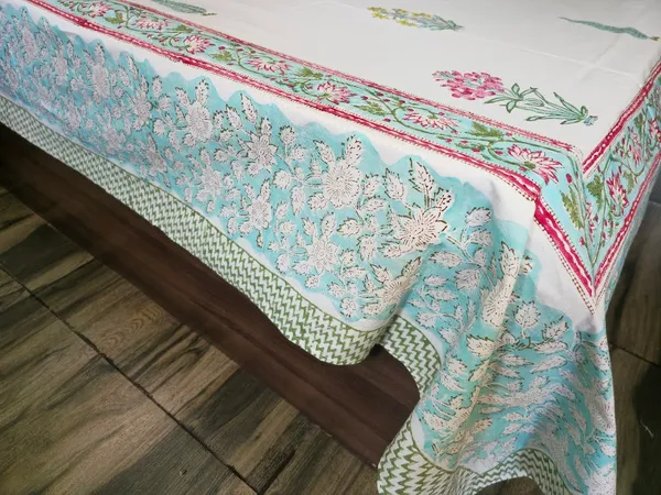 Floral_Hand_Block_Printed_Cotton_Bedsheet_With_Matching_Pillow_Covers_(108_X_108_inches)