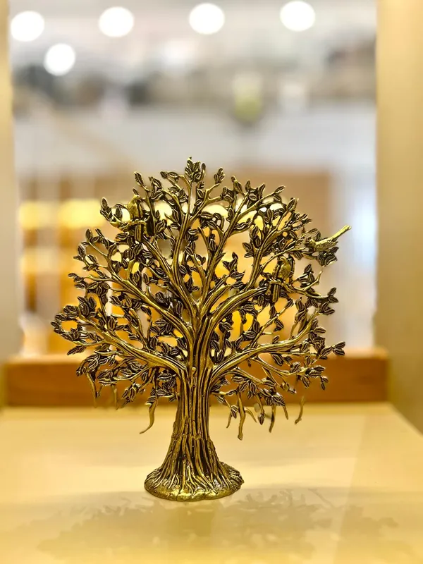 Decorative_Tree_of_Life_Showpiece_Fine_Brass_18X18X4_CM