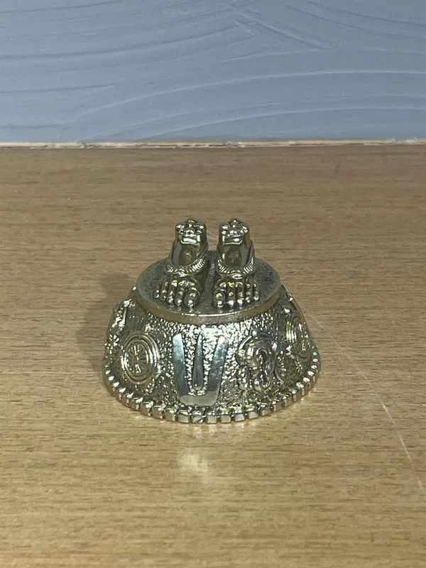 Decorative_Brass_Maata_Feet_-_Antique_Silver_Gold_Finish