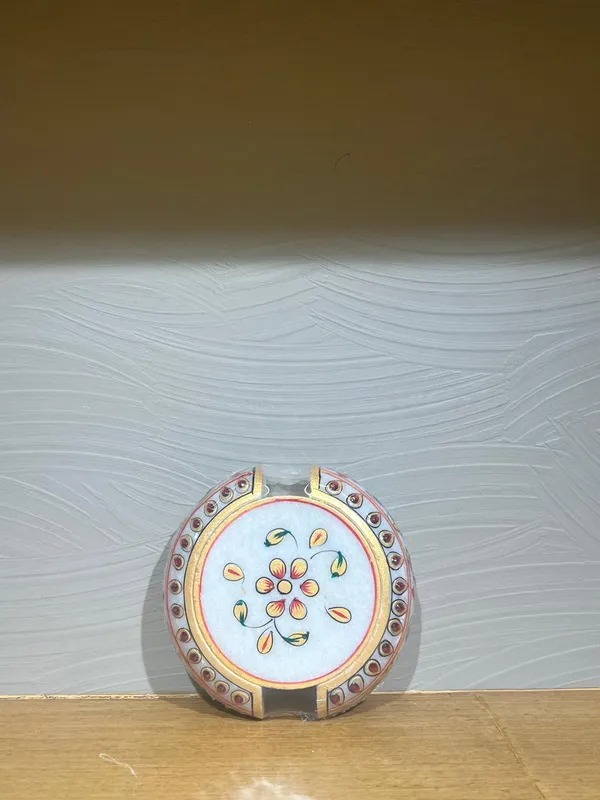 Marble_Decorative_Coasters_With_Inlay_Work_&_Hand-Painted_Floral_Design_(Big)