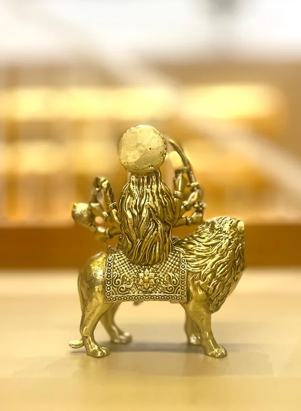Maa_Durga_on_Lion_Idol_Fine_Brass_10_CM