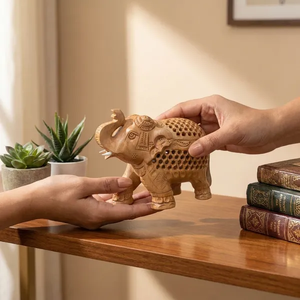 Handcrafted_Wooden_Elephant_In_Elephant_Figurine_4"
