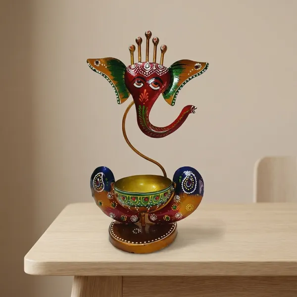 Decorative_Metal_Ganesha_With_Lamp_Holder_-_Set_Of_2