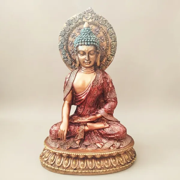 Decorative_Buddha_Statue_Set_-_Bronze_Finish