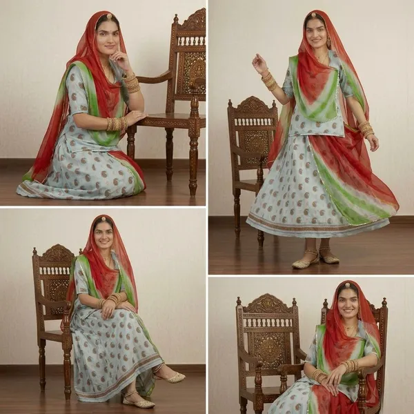 Multicolor_Cotton_Rajputi_Poshak_4_Metre_Fabric_2.5_Meter_Odhani_For_Women