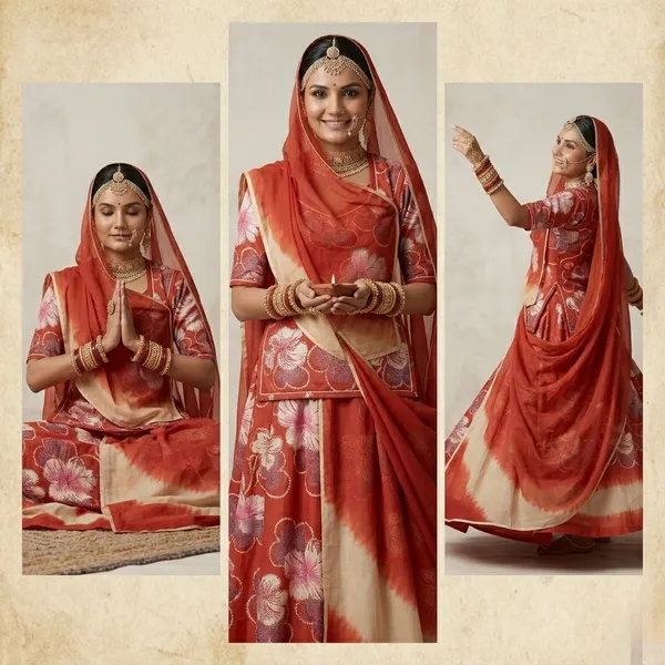 Rust_Cotton_Rajputi_Poshak_4_Metre_Fabric_2.5_Meter_Odhani_For_Women