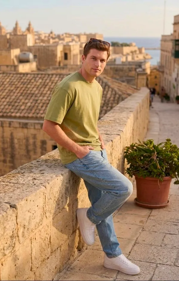 Olive_Green_Embroidered_Oversized_T-Shirt_for_Men