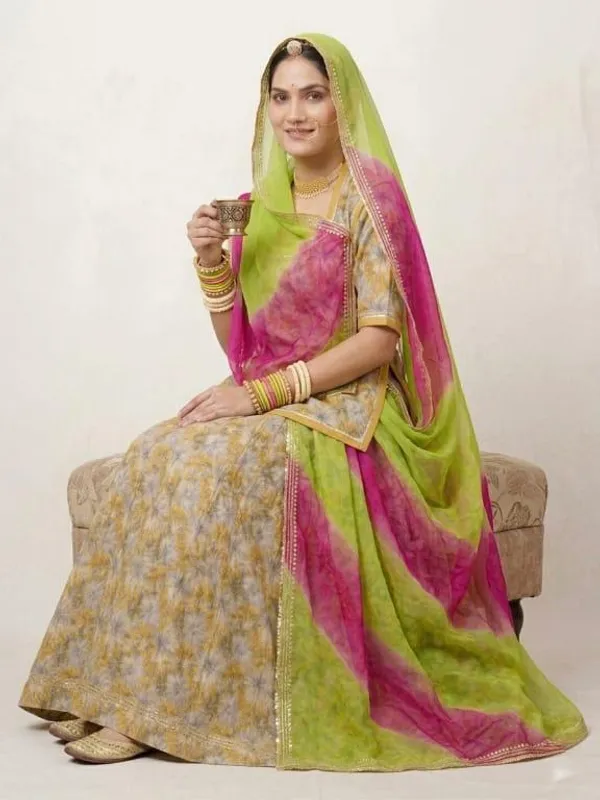 Multicolor_Cotton_Rajputi_Poshak_4_Metre_Fabric_2.5_Meter_Odhani_For_Women