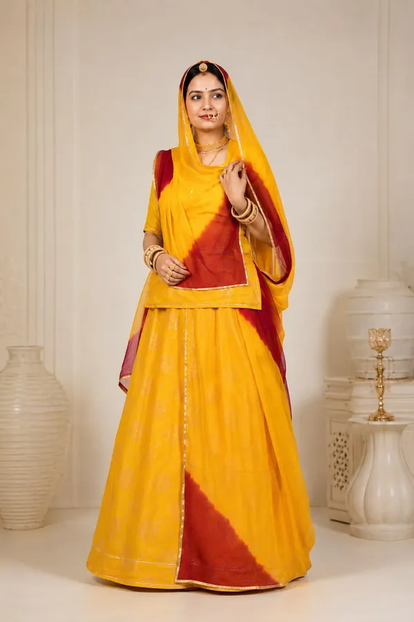 Yellow_&_Red_Chanderi_Cotton_Rajputi_Poshak_4_Metre_Fabric_2.5_Meter_Odhani_For_Women
