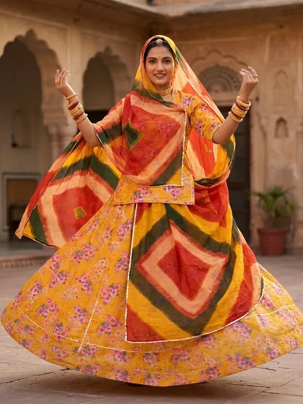 Multicolor_Cotton_Rajputi_Poshak_4_Metre_Fabric_2.5_Meter_Odhani_For_Women