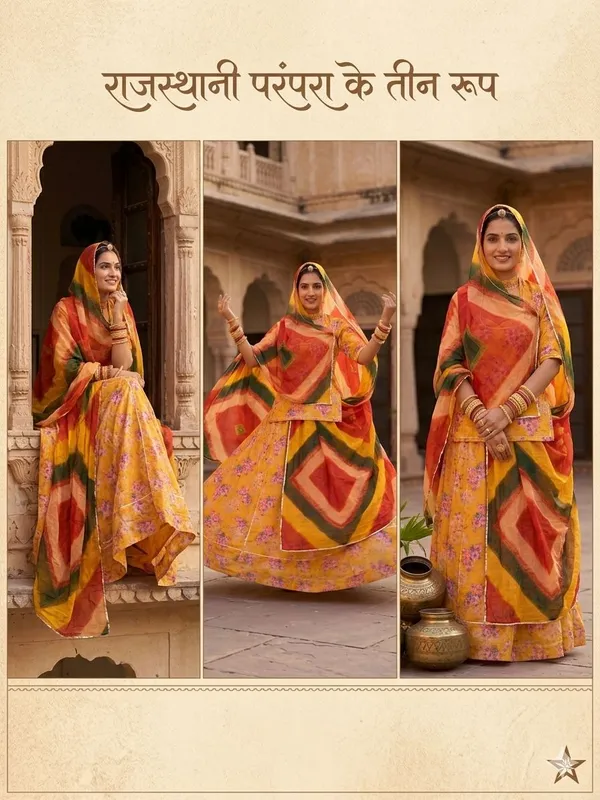 Multicolor_Cotton_Rajputi_Poshak_4_Metre_Fabric_2.5_Meter_Odhani_For_Women