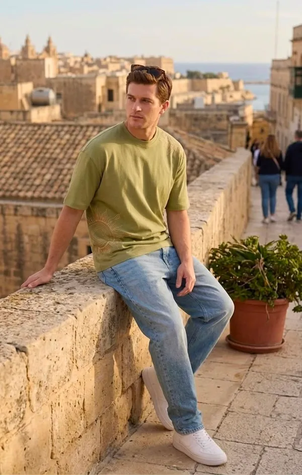 Olive_Green_Embroidered_Oversized_T-Shirt_for_Men