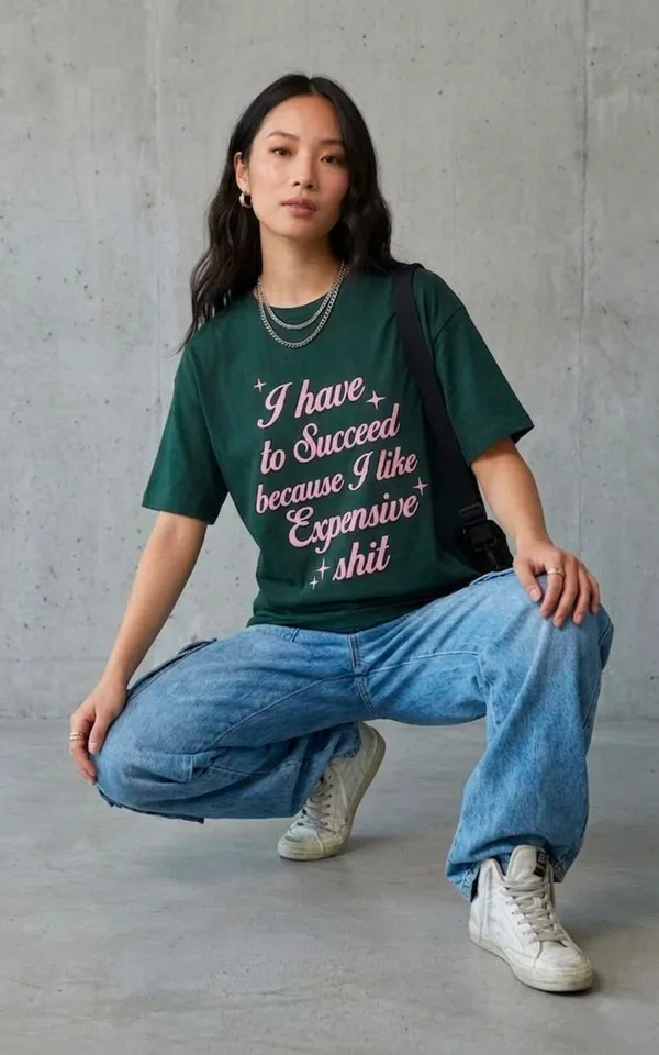 Green_Cotton_Graphic_Print_Oversized_T-Shirt_for_Women