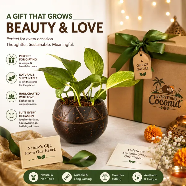 Coconut_Shell_Potted_Green_Plant_Gift_Set