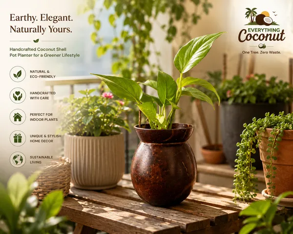 Coconut_Shell_Handmade_Planter