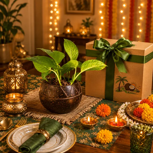 Coconut_Shell_Potted_Green_Plant_Gift_Set