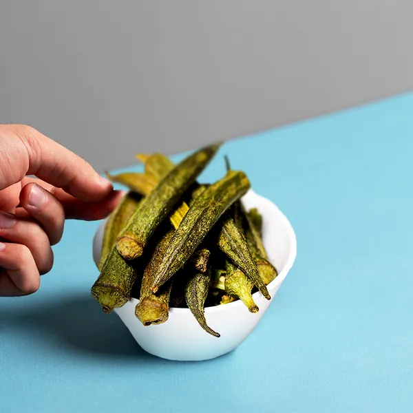Salted_Okra_Chips