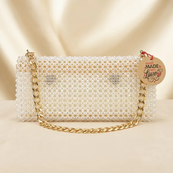 White_Pearl_Beaded_Evening_Clutch_For_Women