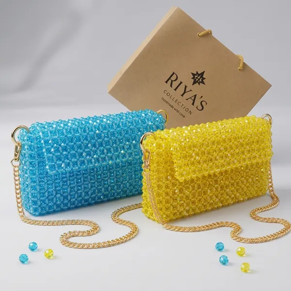 Blue_And_Yellow_Crystal_Glass_Clutch_Duo_For_Women_Pack_Of_2