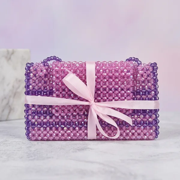 Pink_And_Purple_Sequin_Beaded_Clutch_For_Women