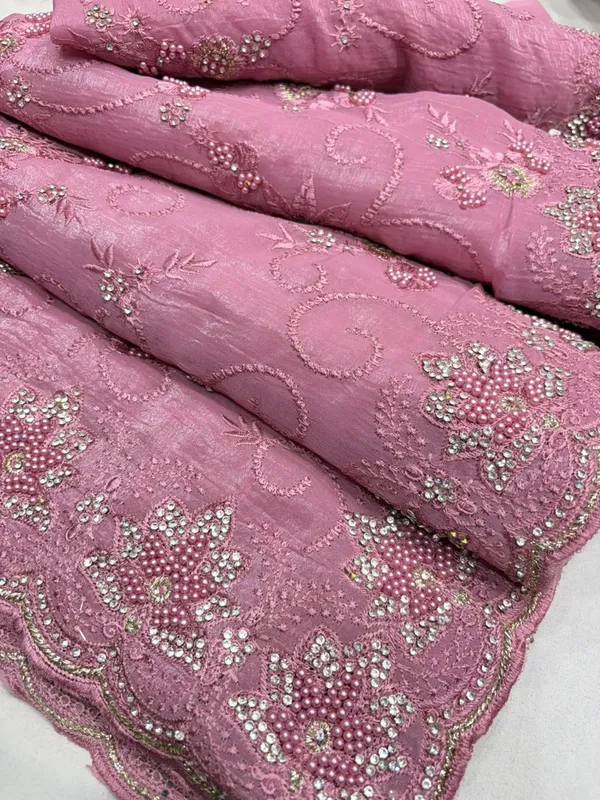 Pink_Embellished_Saree_With_Sequin_And_Stone_Work
