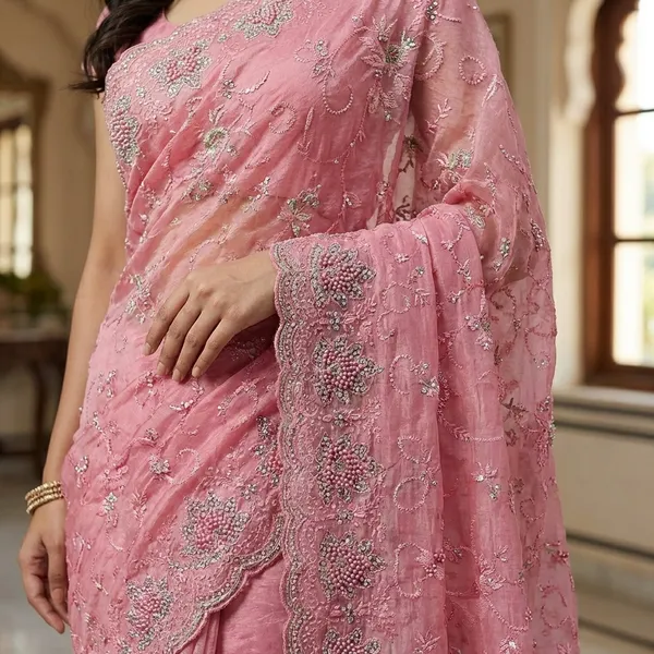 Pink_Embroidered_Saree_With_Sequin_And_Beadwork_Border