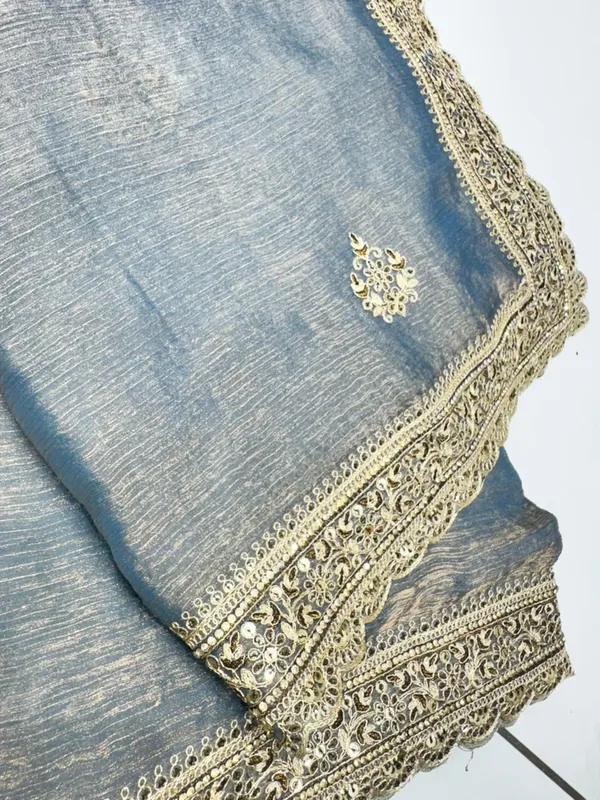 Blue_Silk_Saree_With_Golden_Embroidered_Border