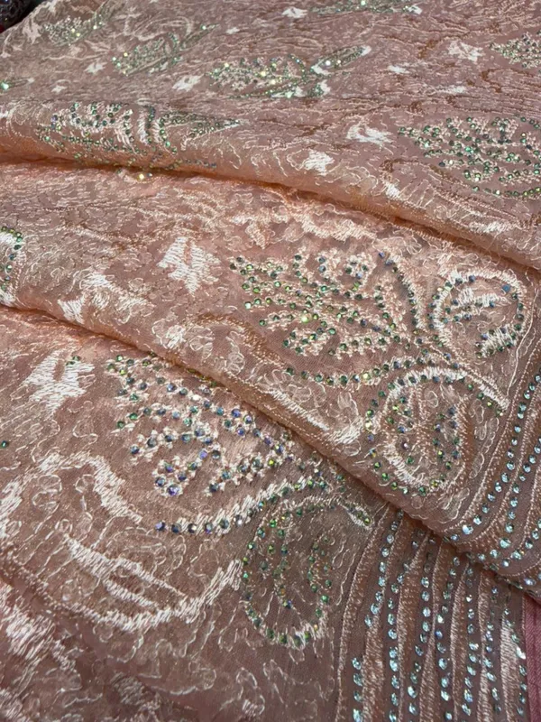 Embroidered_Sequin_Work_Saree_-_Pink_Floral_Design