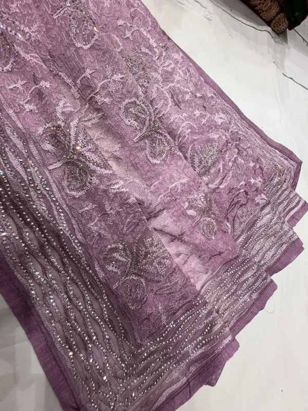Embroidered_Purple_Net_Saree_With_Sequin_Work