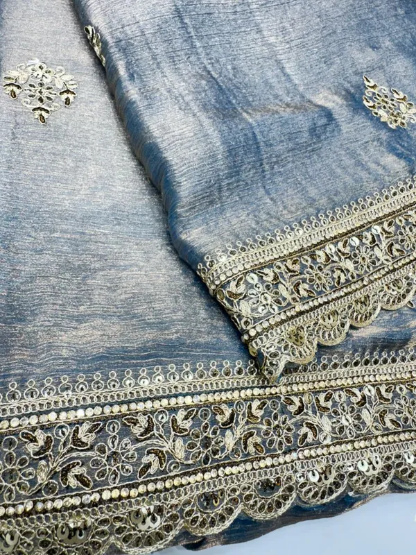 Blue_Silk_Saree_With_Golden_Embroidered_Border