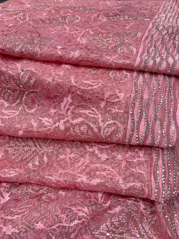 Pink_Embroidered_Sequin_Saree_With_Floral_Pattern