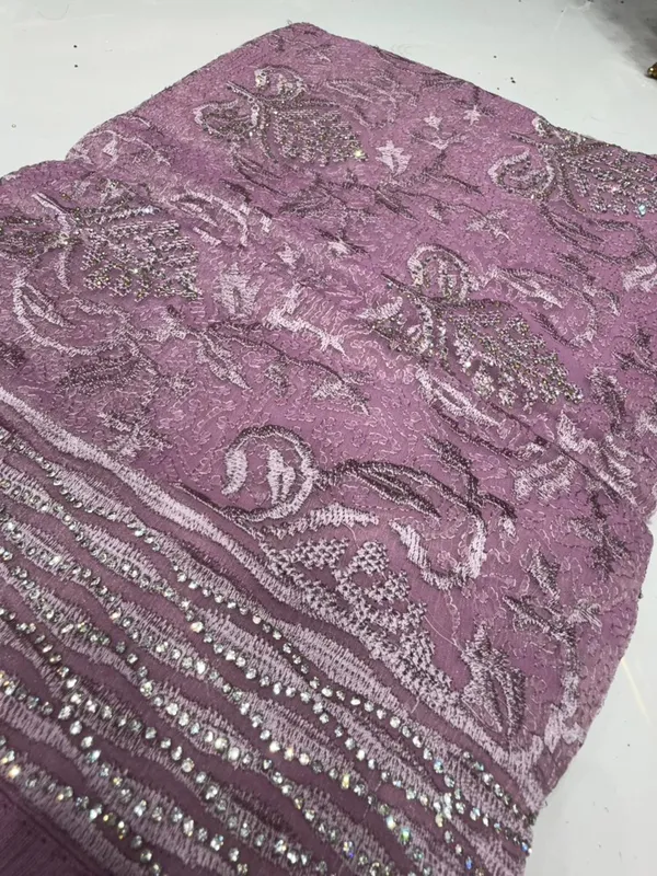 Embroidered_Purple_Net_Saree_With_Sequin_Work