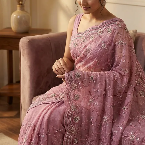 Embroidered_Rose_Pink_Saree_With_Sequin_And_Bead_Work