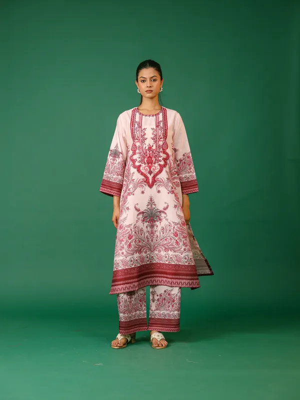 Pink_Embroidered_Lawn_Suit_Set_With_Matching_Palazzo