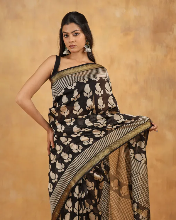 Maheswari_Silk_Hand_Block_Printed_Saree