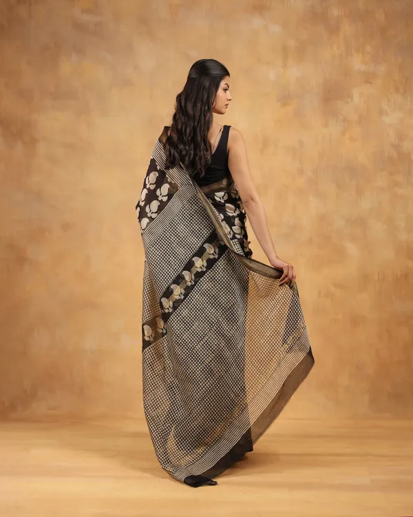 Maheswari_Silk_Hand_Block_Printed_Saree
