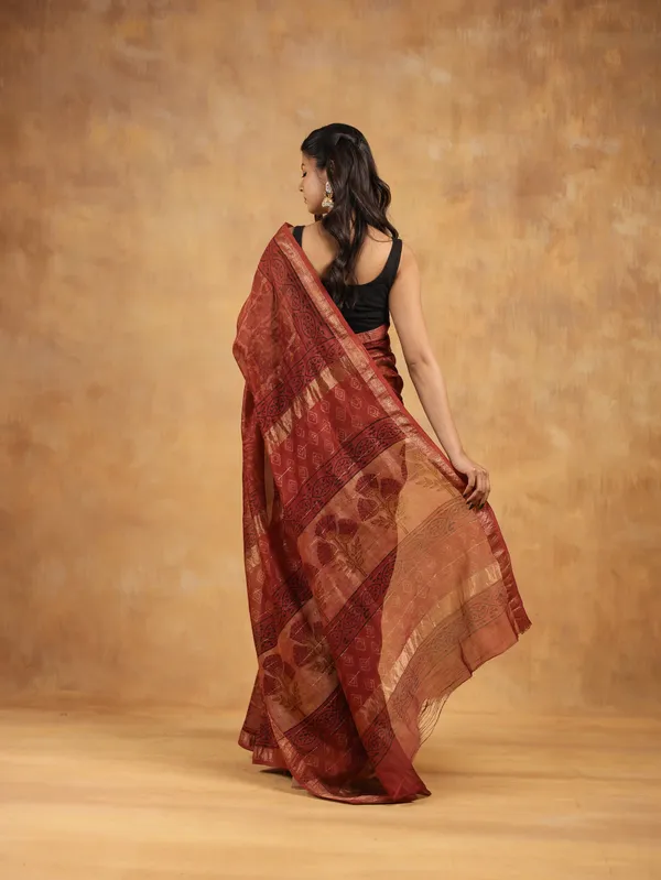 Maheswari_Silk_Hand_Block_Printed_Saree