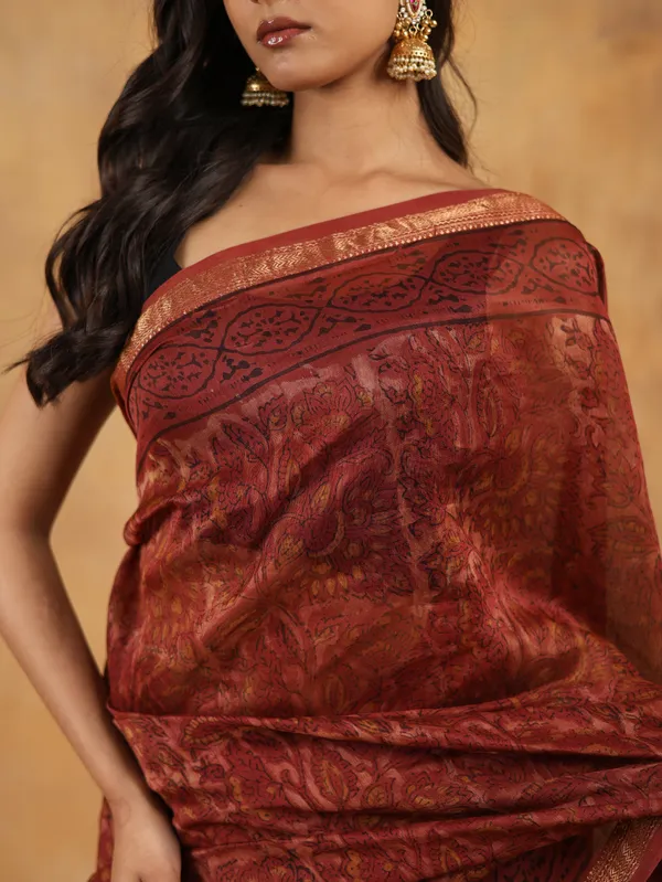 Maheswari_Silk_Hand_Block_Printed_Saree