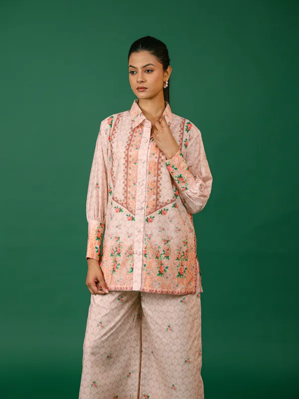 Pink_Floral_Embroidered_Shirt_-_Ethnic_Fusion_Wear