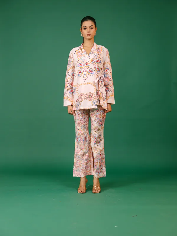 Pink_Floral_Printed_Wrap_Top_&_Flared_Pants_Co-Ord_Set