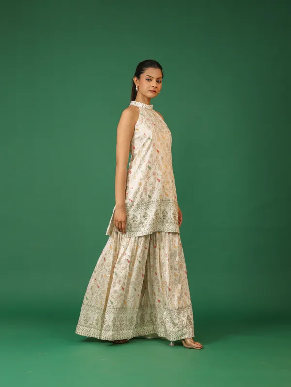 Ethnic_Embroidered_Halter_Neck_Kurta_With_Sharara_And_Dupatta_Set_-_Cream/Off-White