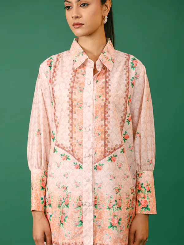 Pink_Floral_Embroidered_Shirt_-_Ethnic_Fusion_Wear