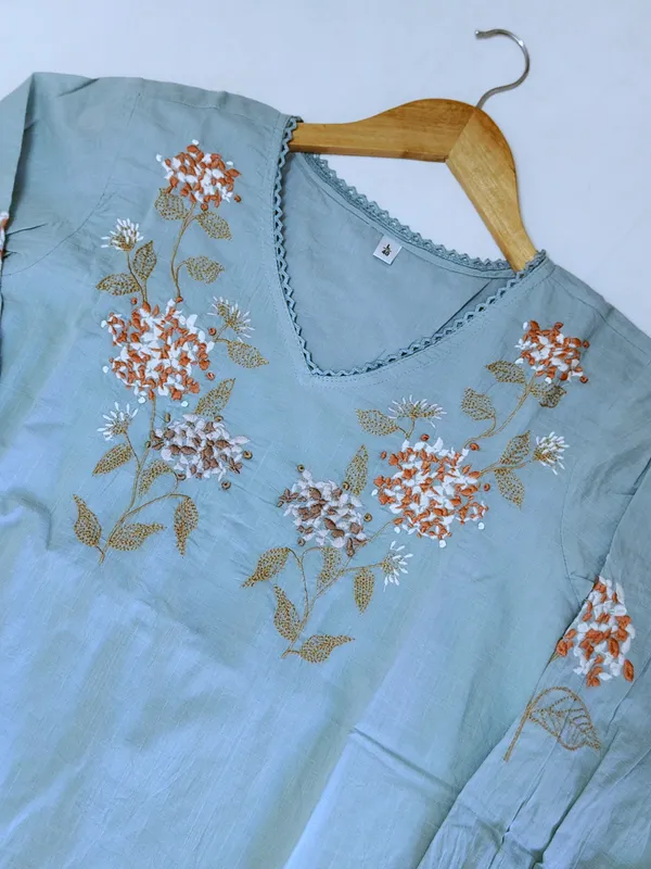 Blue_Premium_Mal_Cotton_Floral_Embroidery_Top_For_Women